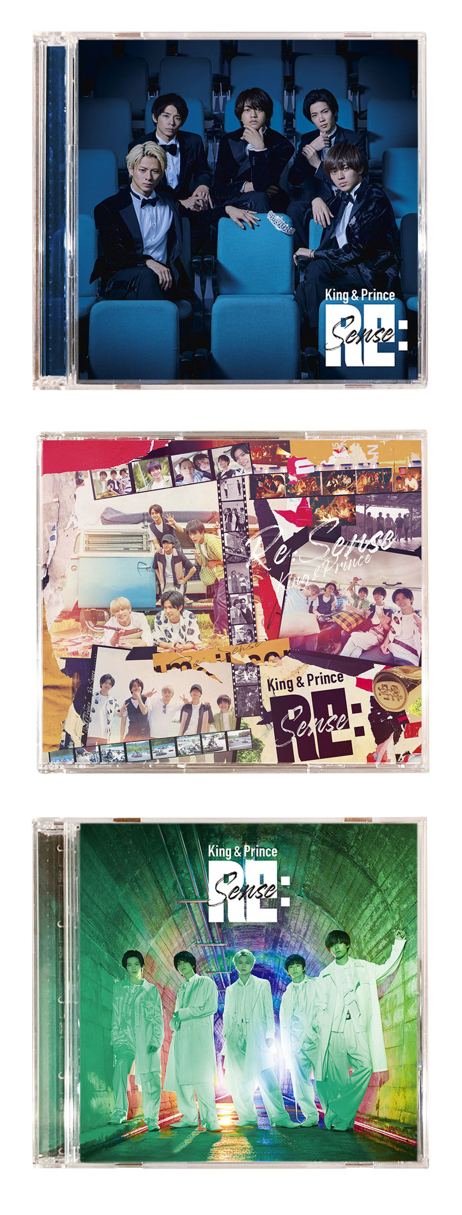 King & Prince “Re:Sense” CD Jacket Design / キンプリ “Re:Sense” CD