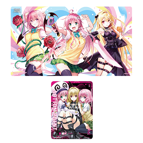 Playmat] [File] UNION ARENA Playmat & Action Point Cards Set To