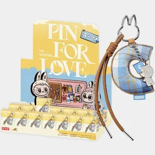 Authentic THE MONSTERS Pin for Love Series-Letter Pendant Blind