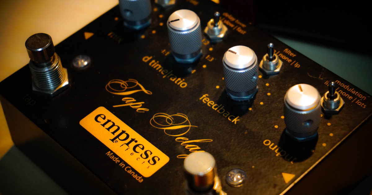 Empress Tape Delay】テープらしい揺れが絶品