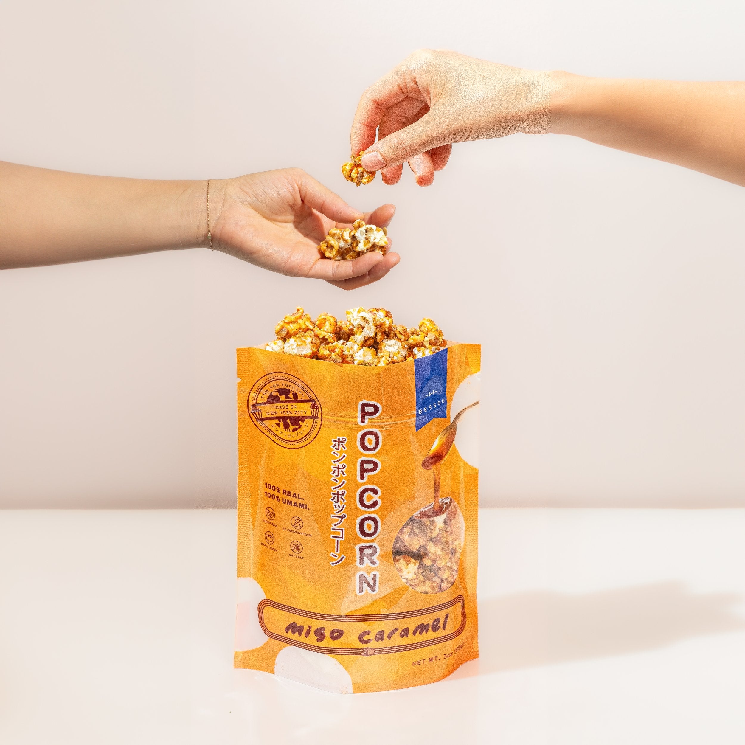 Miso Caramel Popcorn - Box of 3 – Bessou