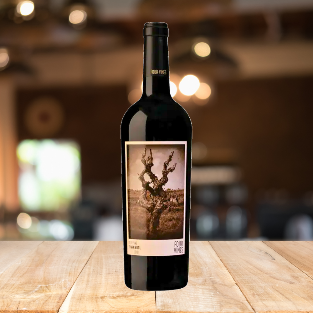 Four Vines Old Vine Zinfandel Red Wine 750ml – Big Tree Bottles