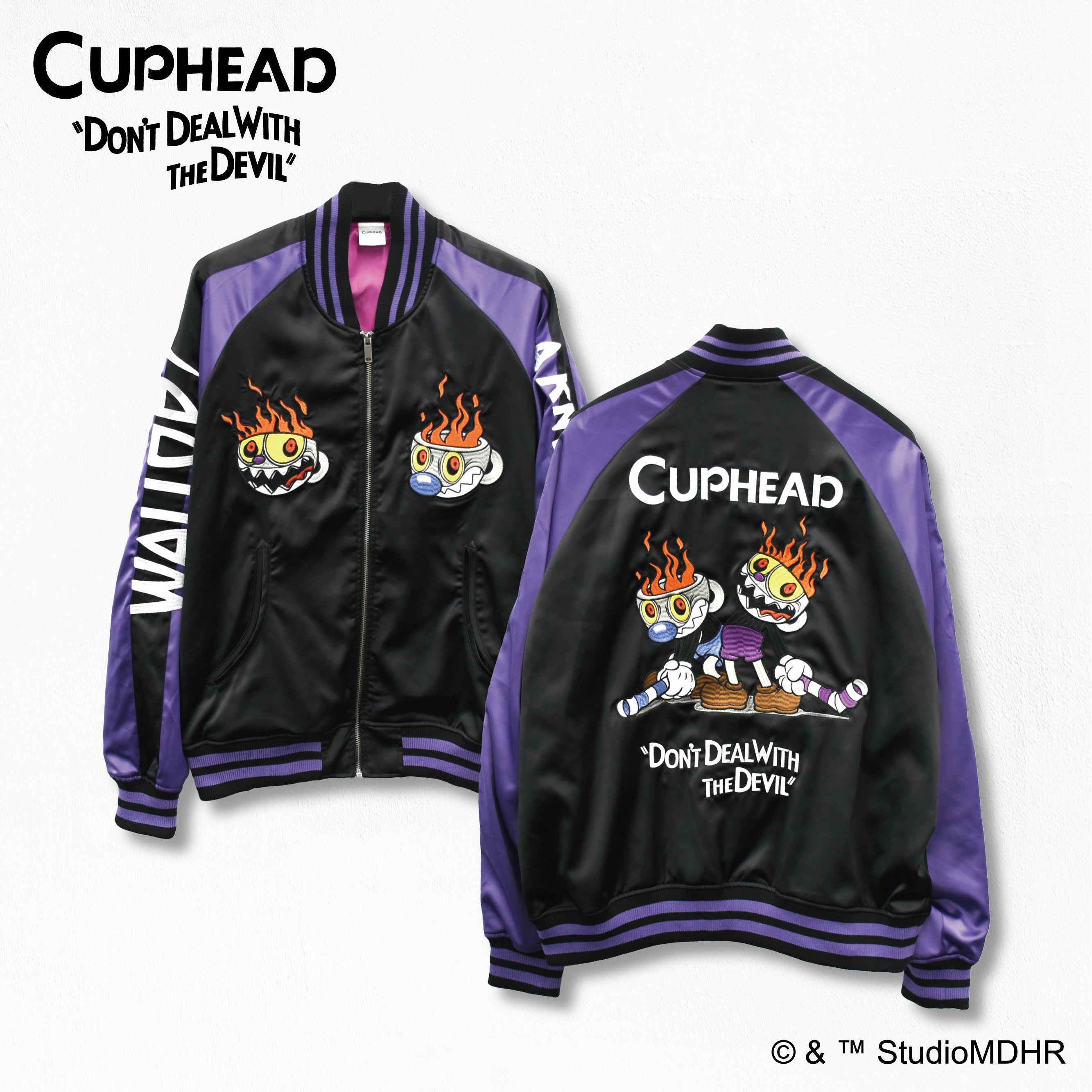 CUPHEAD 【カップヘッド】 スカジャン – 【公式】 BLACK BALLOON