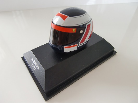 JFC F1 ヘルメット ゲルハルト・ベルガー 1995ポルトガルGP 1/12 JFC