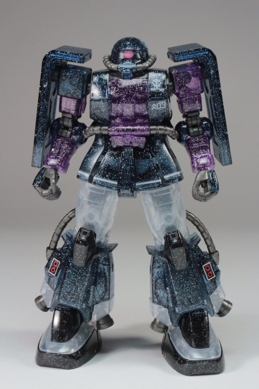 HG 1/144 高機動型ザクII 劇場限定 リミテッドクリアVer.のご紹介