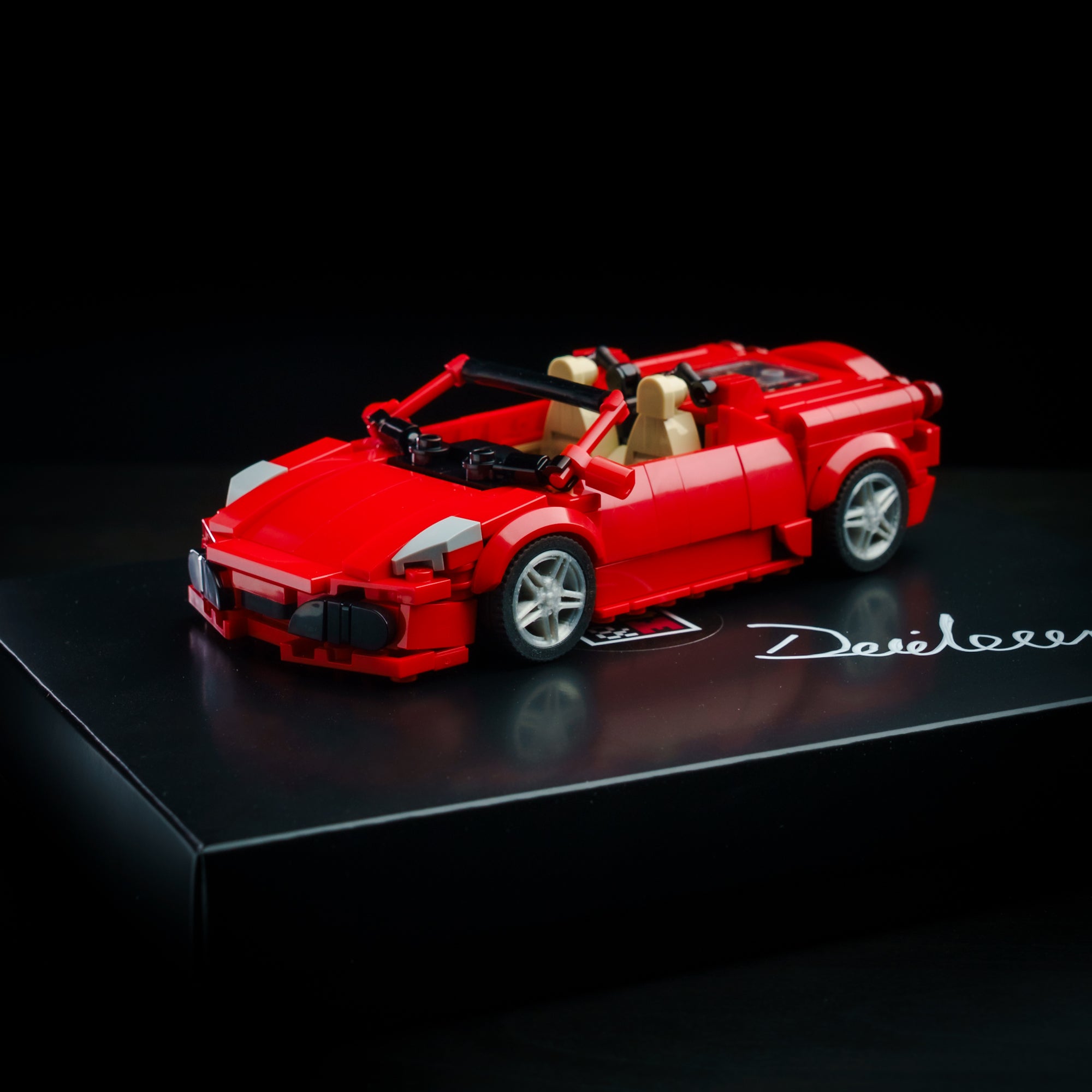 Inspired by Ferrari F430 Spider in Red - LEGO Kit – Bricks, Blocks