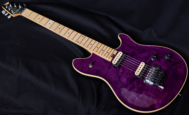 Used Peavey EVH Wolfgang First Year Quilt Purple