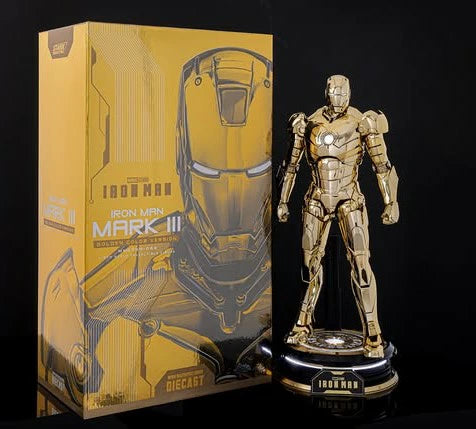 ホットトイズ MMS764D69 アイアンマン・マーク3 ゴールドカラー限定版