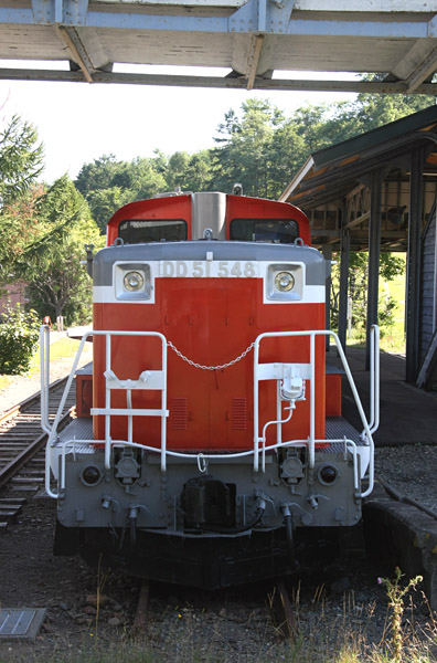 三笠クロフォード公園DD51548保存車
