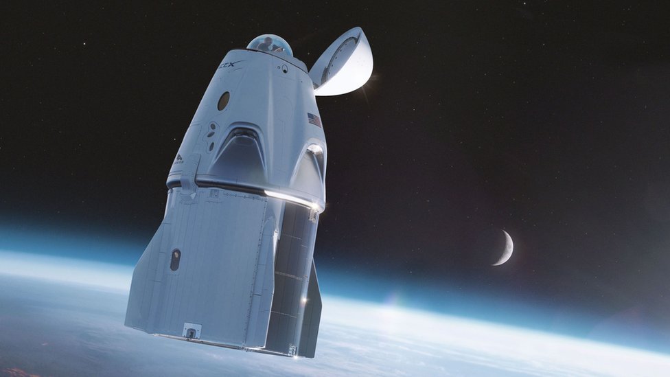 アマチュア宇宙飛行士4人乗せ、打ち上げ成功 スペースXの宇宙船 - BBC