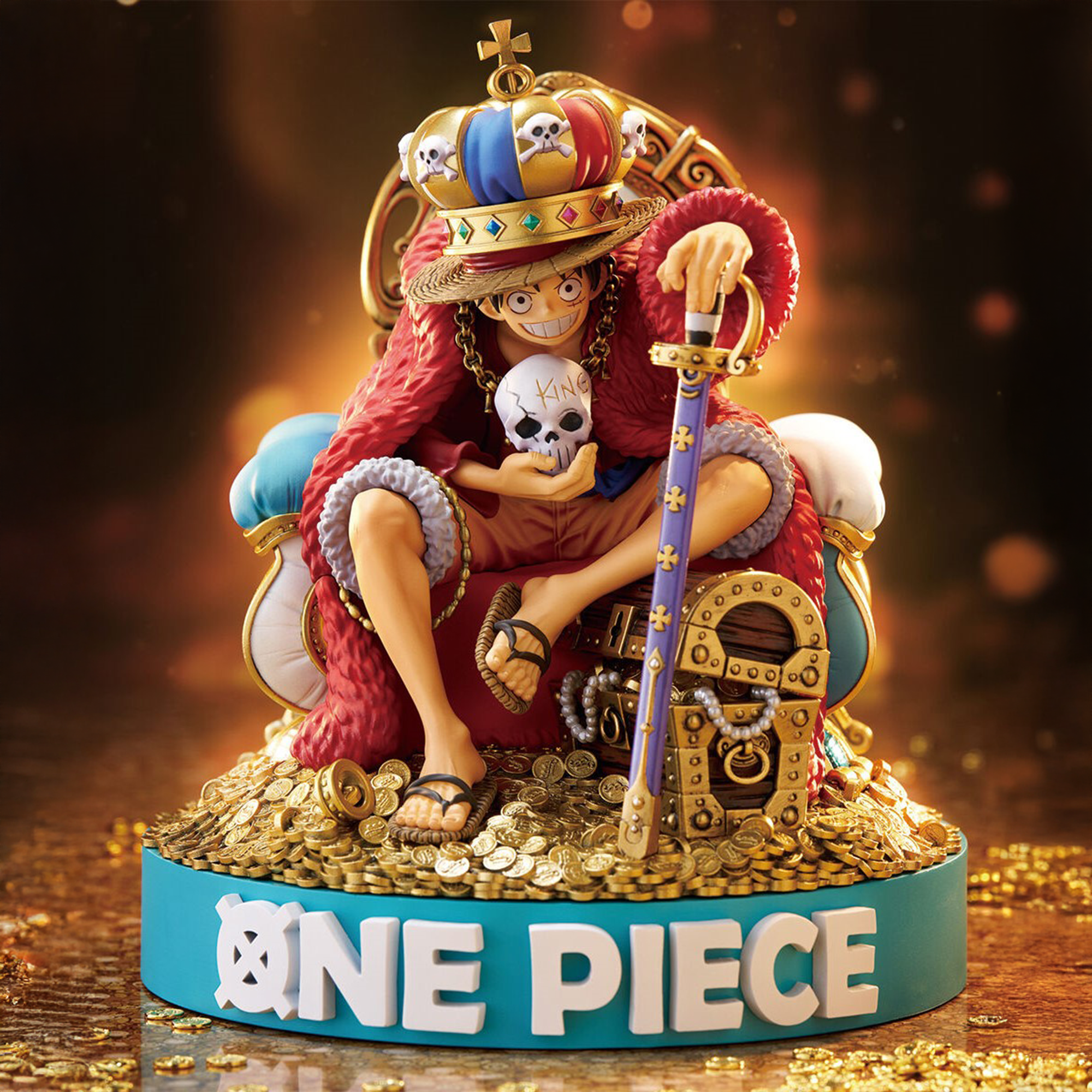 ONE PIECE SUPER MASTER STARS DIORAMA - KING MONKEY.D.LUFFY