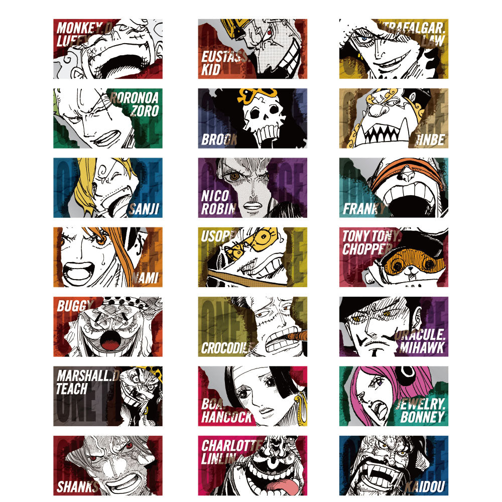 ONE PIECE』キャラクターズコレクションカード3枚入り（全7組