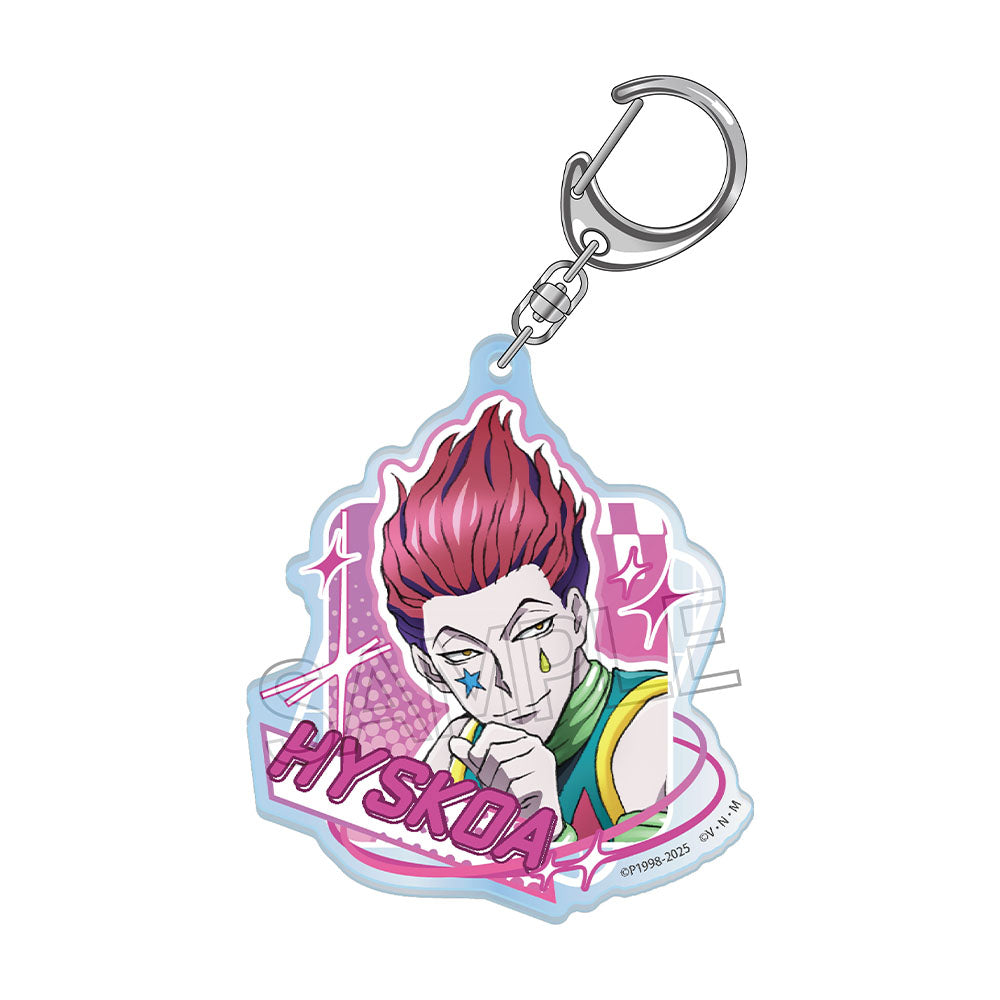 HUNTER×HUNTER アクリルキーホルダー -背中合わせ- ヒソカ – JUMP SHOP