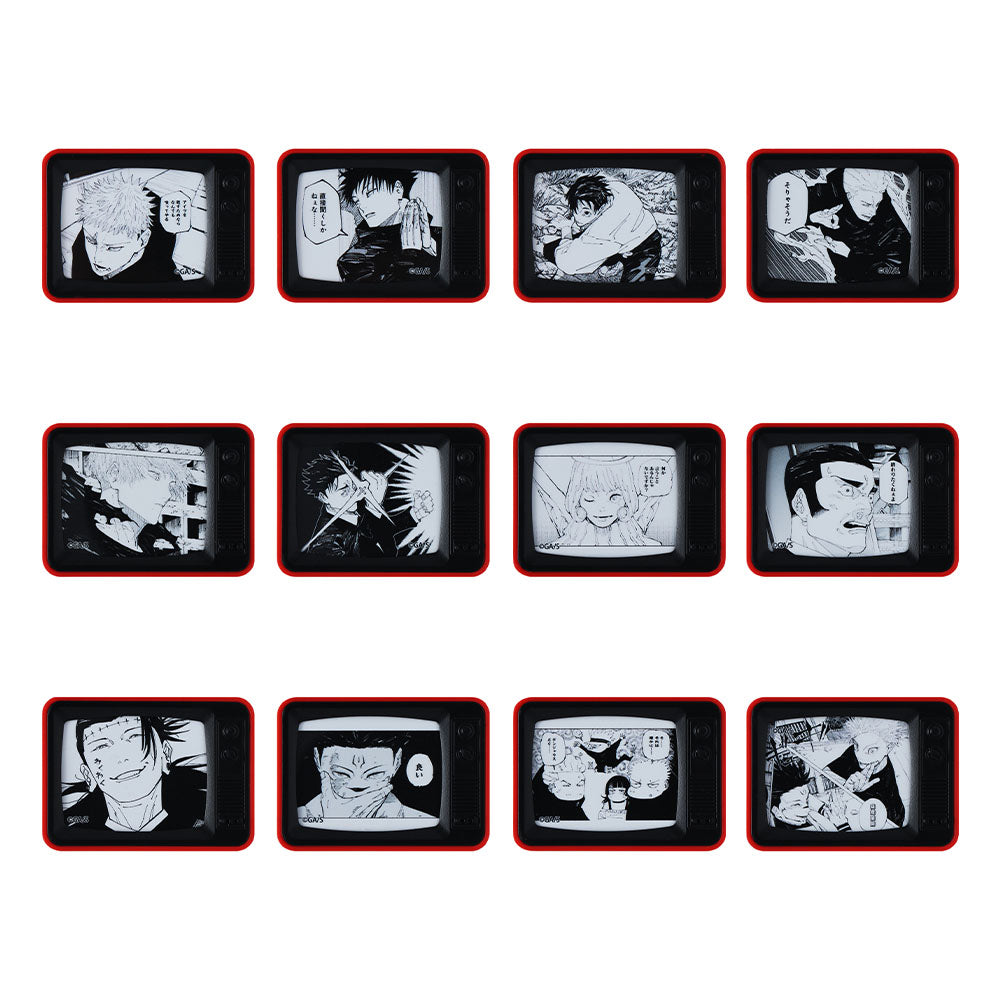 呪術廻戦』ミニチュアテレビフレームマグネット （全12種／ランダム1種