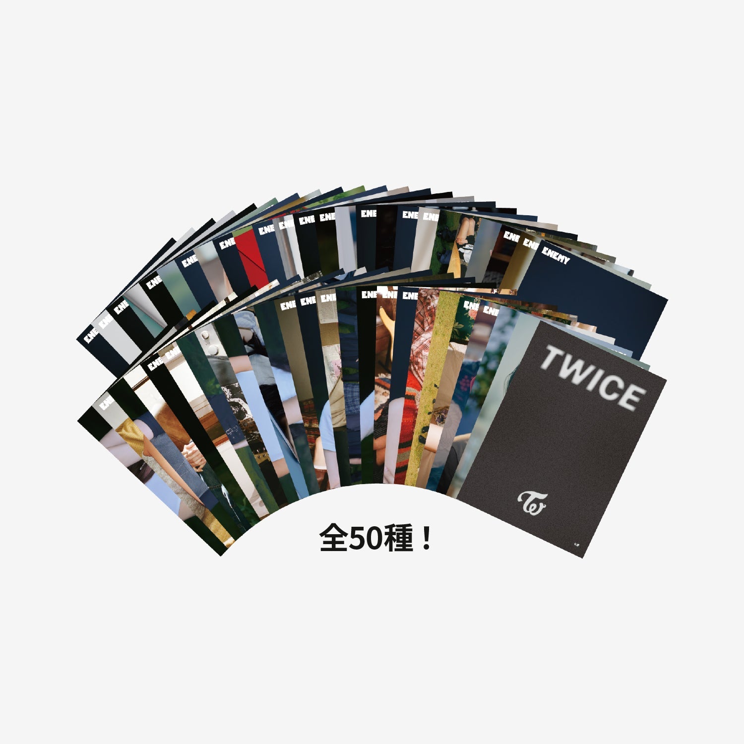 RANDOM TRADING CARD / TWICE『ENEMY』 – JYP JAPAN ONLINE STORE