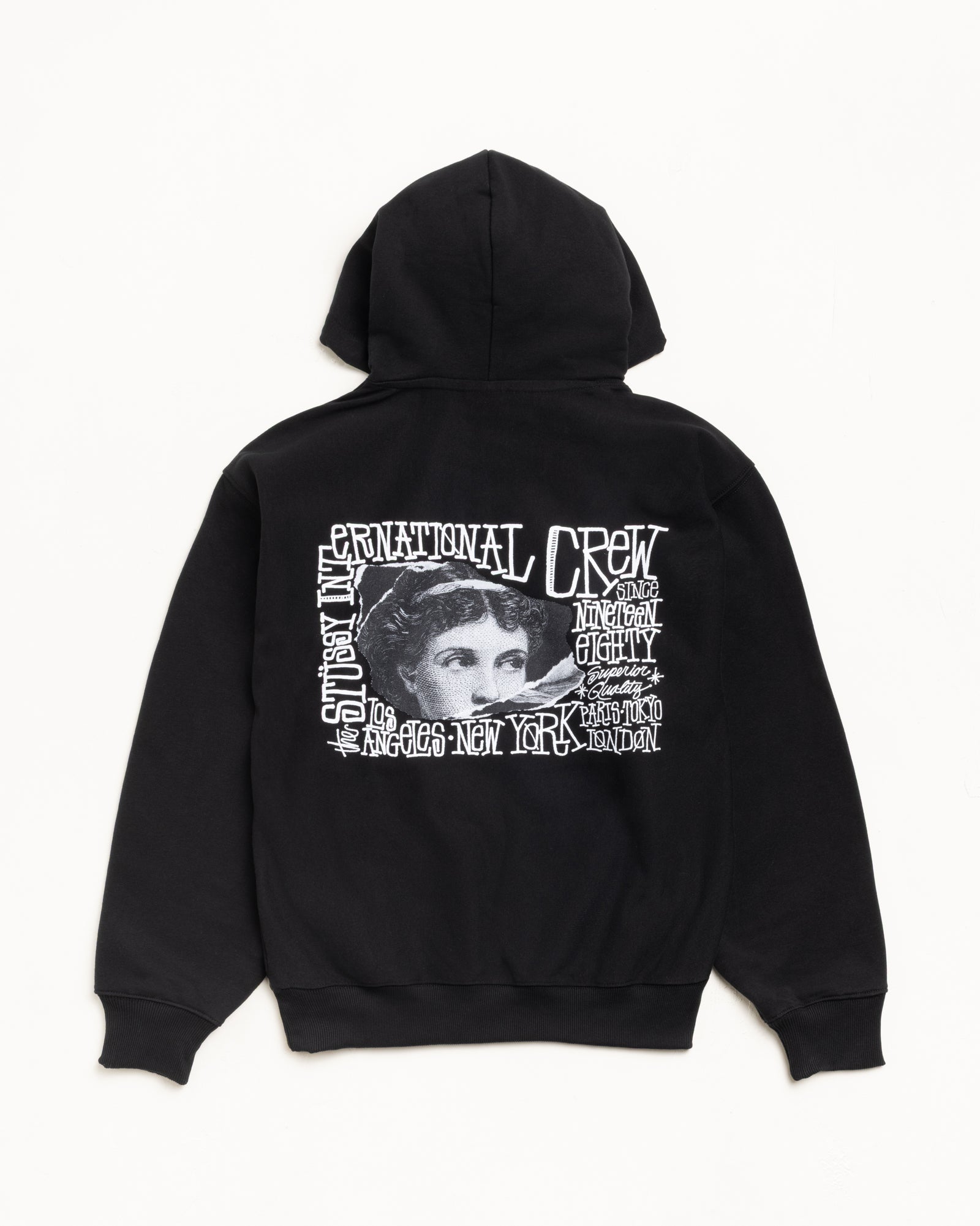 Victoria Hoodie – Black | Sweats | Stüssy Japan