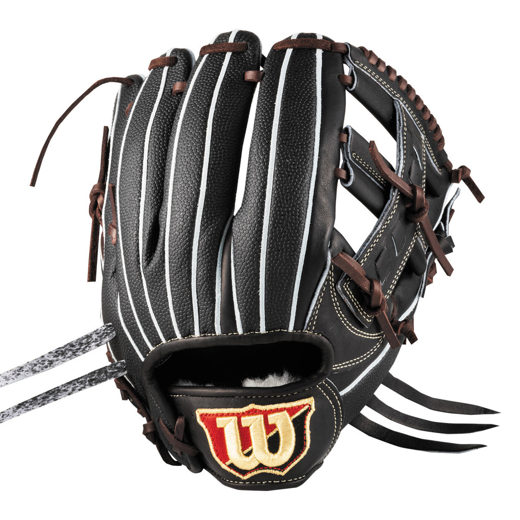 硬式用 Wilson Staff DUAL 内野手用 D5型 - ブラックSS by Wilson