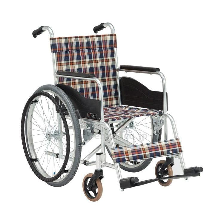松永製作所 アルミ自走車いす AR-101 折りたたみ車いす