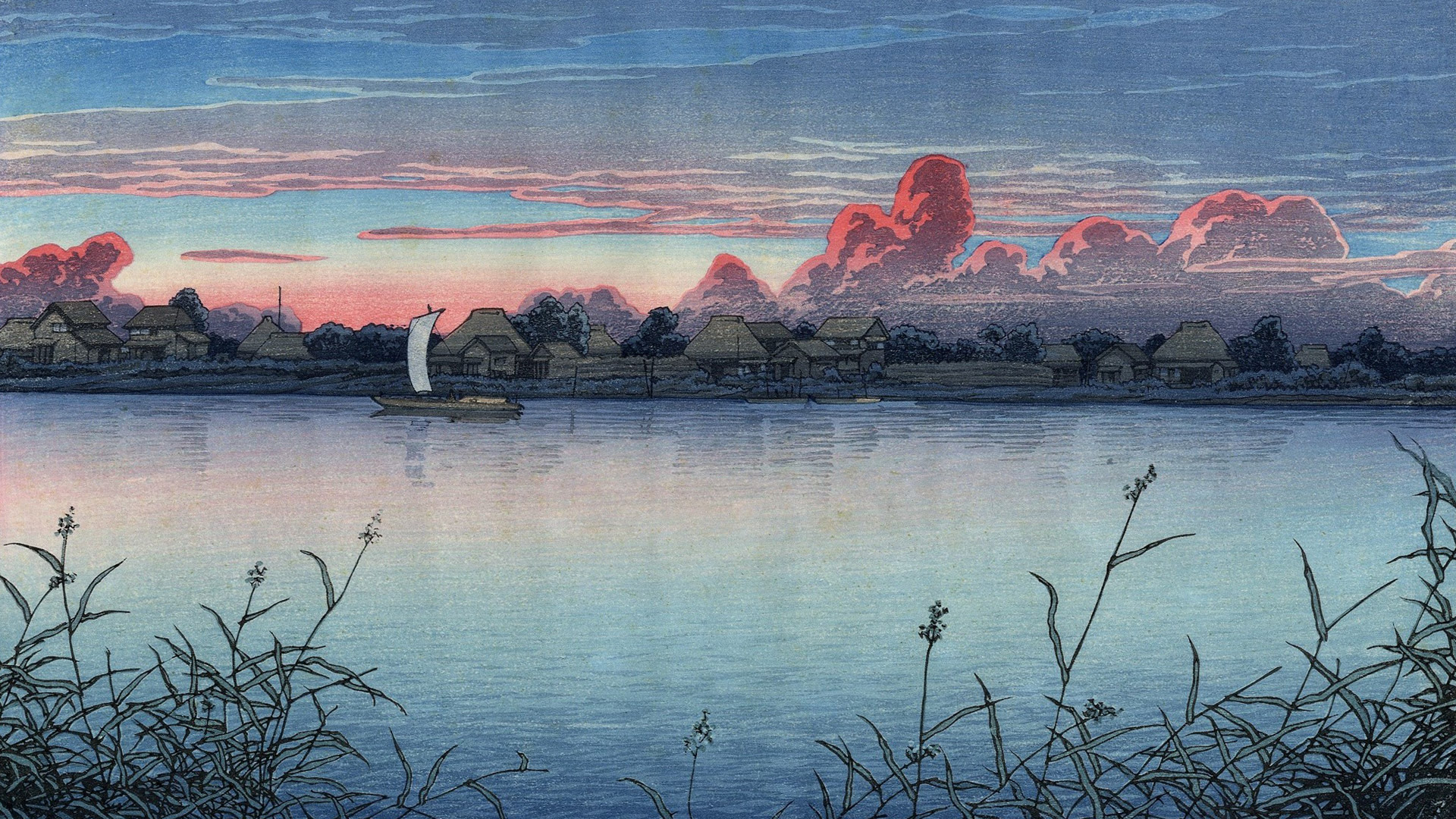 Kawase-Hasui-Shosyu-no-urayasu