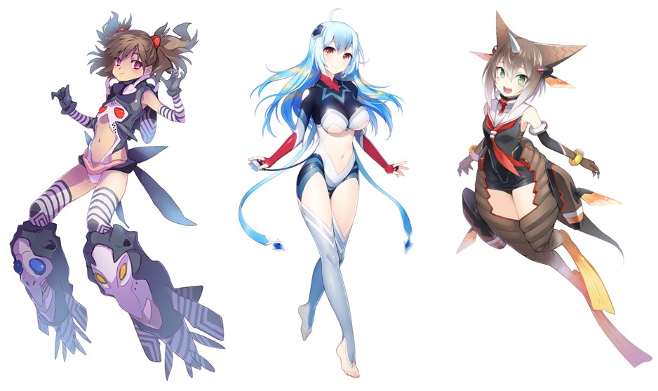 怪獣娘たちの水中verが登場！！新作グッズも一挙リリース！ | ウルトラ