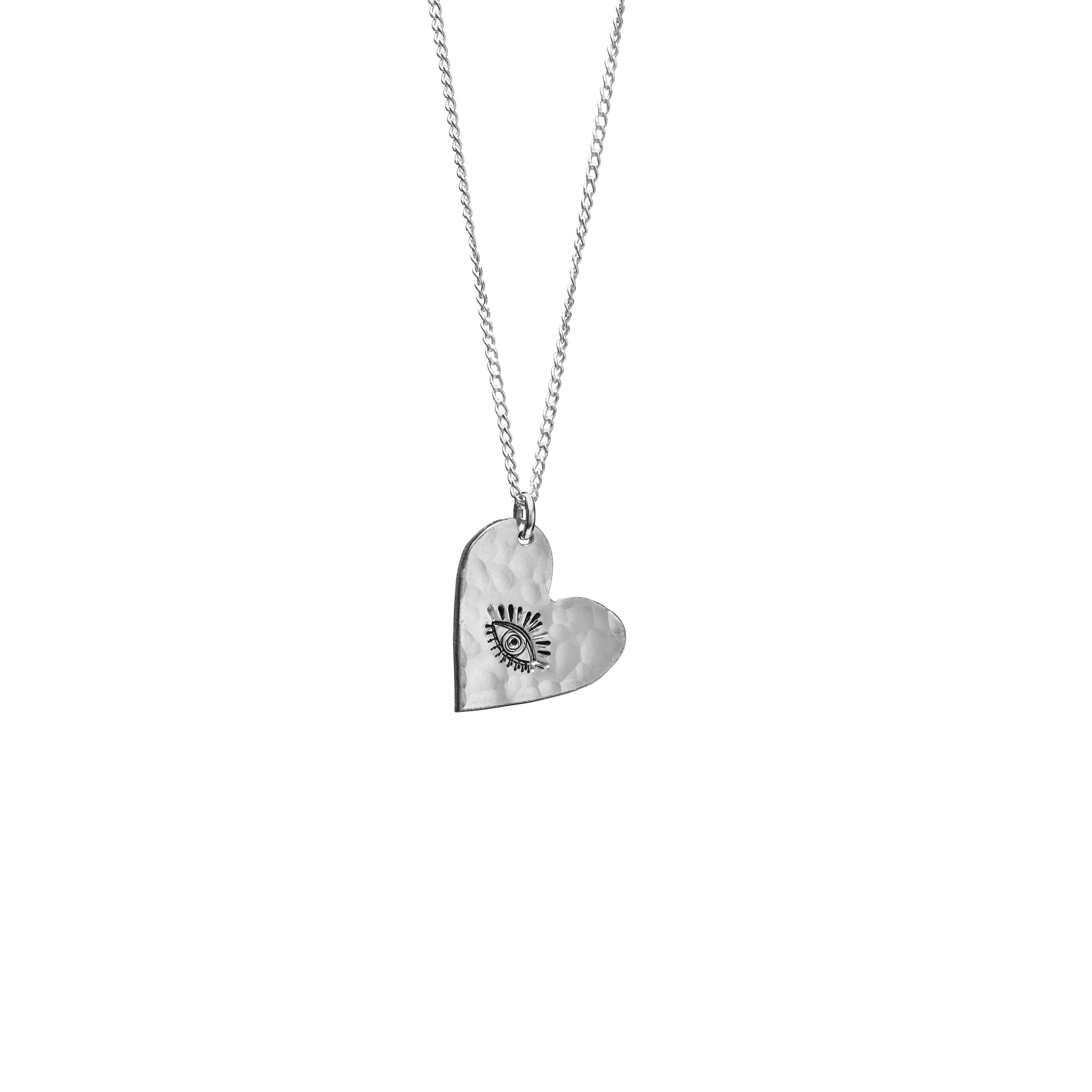 Third Eye Heart Necklace
