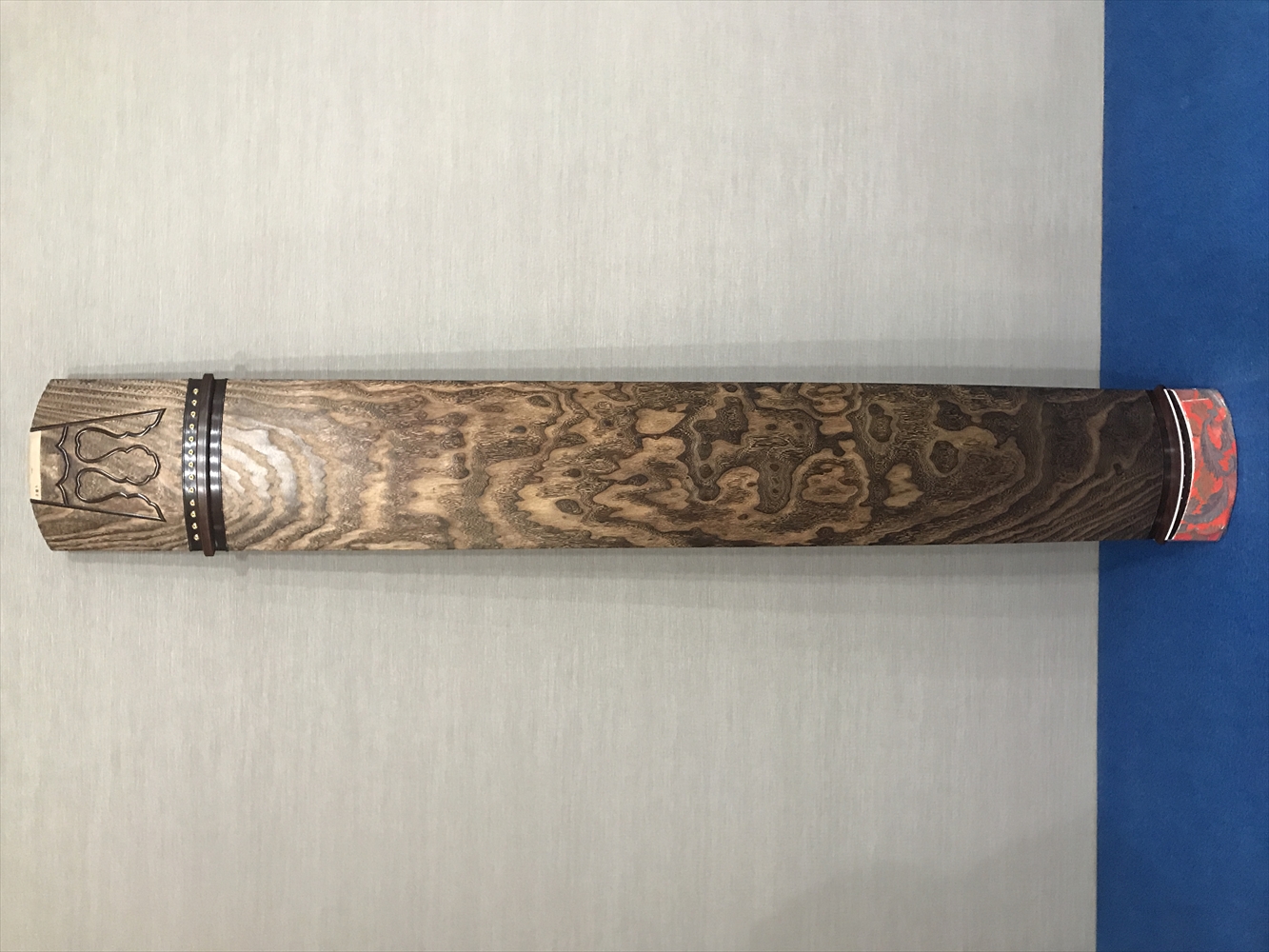 諏訪琴光堂和楽器店ネットショップ / 十三絃クリ甲玉杢箏 紅木玉縁巻