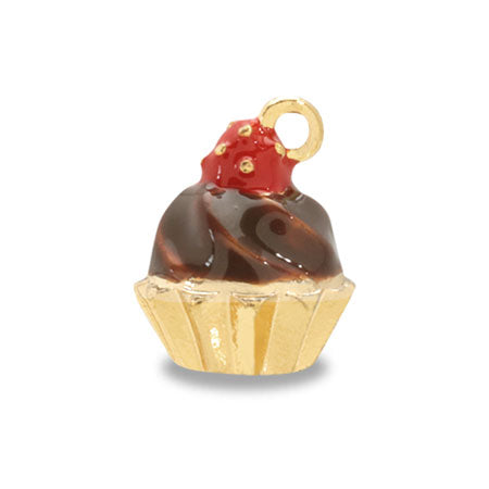 チャーム カップケーキ チョコ/G – 貴和製作所オンラインストア