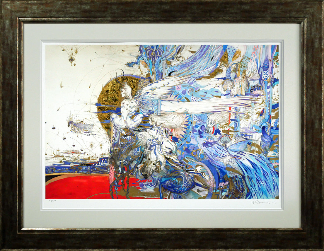 天野喜孝「飛天Vデラックス」ジクレ版画 絵画買取・販売の小竹美術