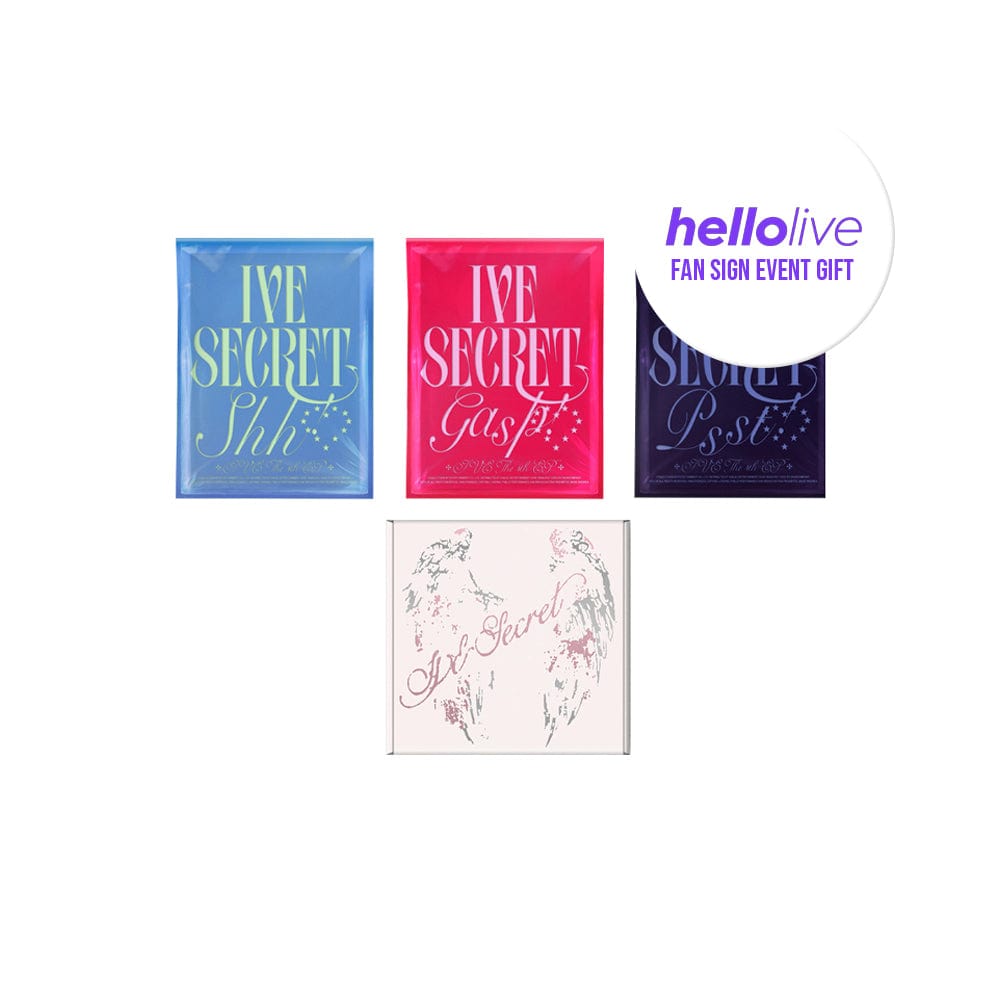 HELLO LIVE 特典) IVE - 4th ミニアルバム [IVE SECRET]