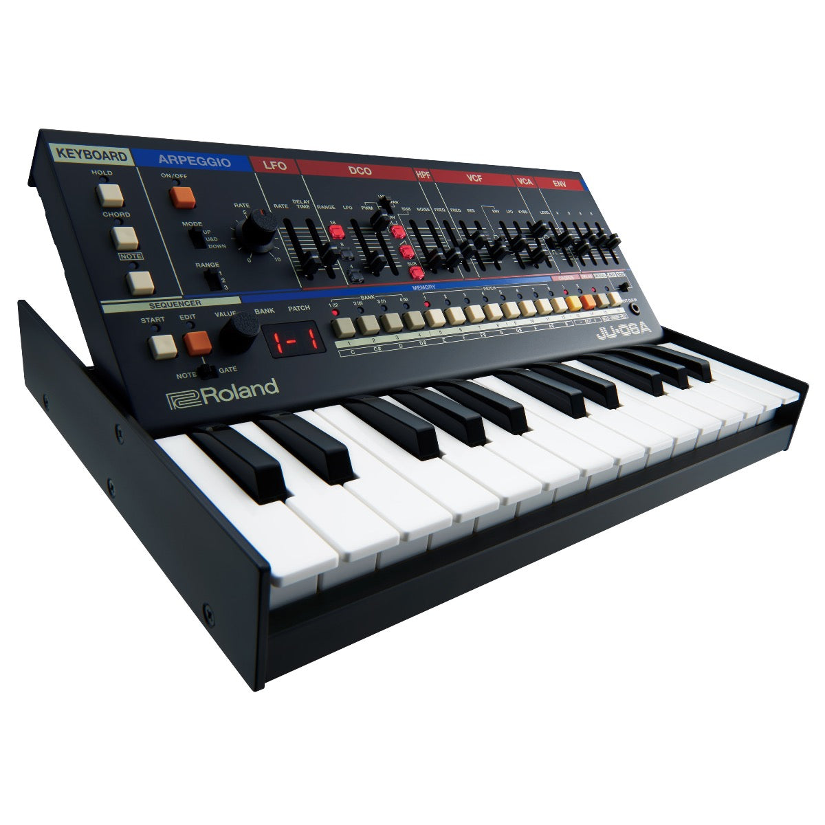 Roland Boutique JU-06A Synthesizer Sound Module with K-25m
