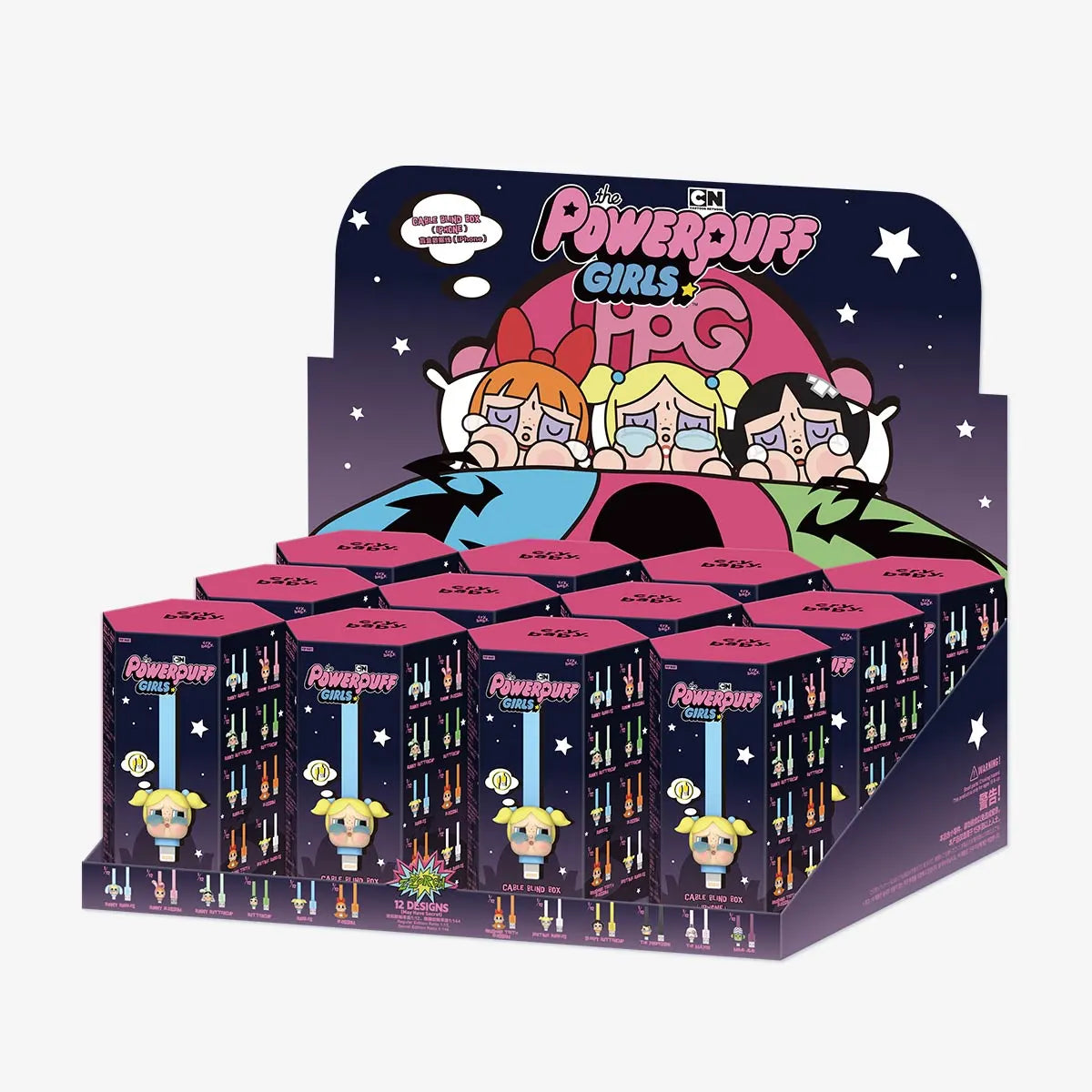 Crybaby √Ó Powerpuff Girls Series-Cable Blind Box (Iphone) By Pop