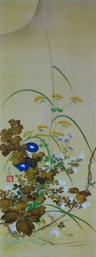 酒井抱一の細密描写｜燕子花から秋草図｜江戸琳派の芸術 : クラシック