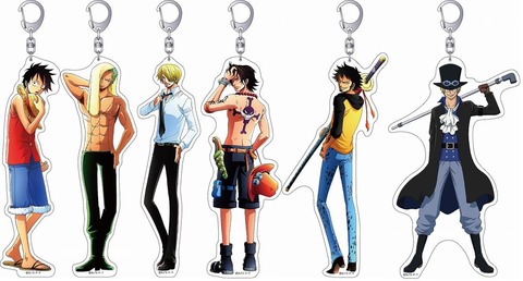 ワンピース コンプリート STAMPEDE アクリルプレートキーホルダー ロー