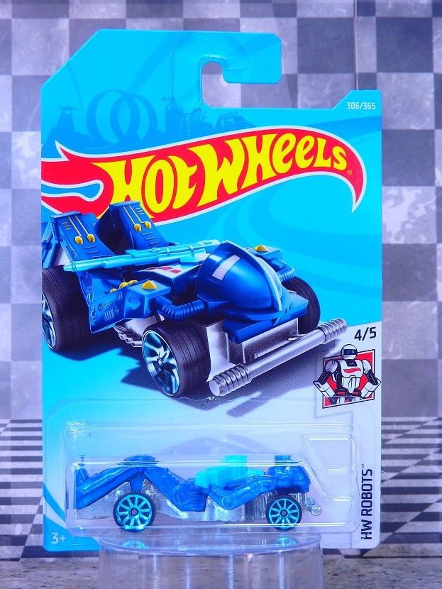 ホットウィール ゾンボット（青） Hot Wheels ZOMBOT レビュー