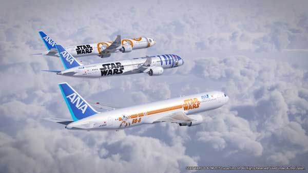 STAR WARS『特別塗装機』B767-300ER ANA JET（完成品） ANA×「スター