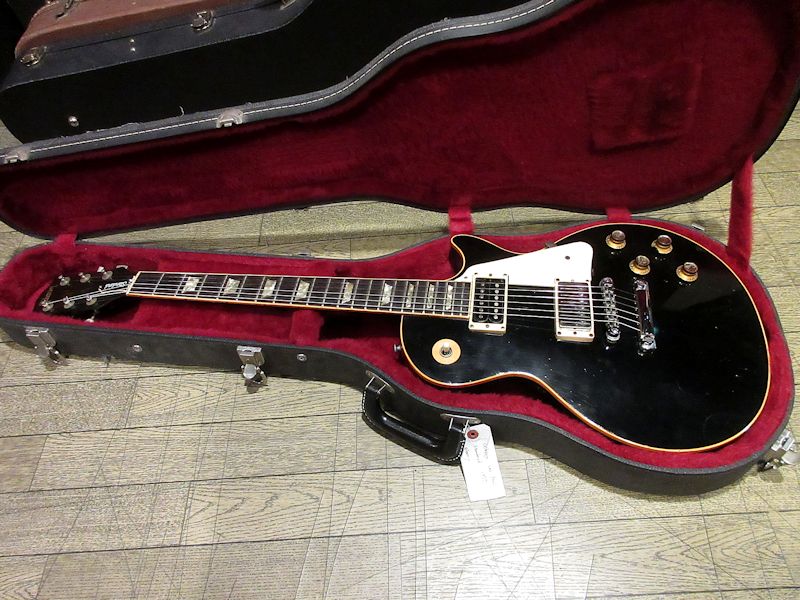 1977 Gibson Les Paul Standard Black - ヴィンテージギター買取り