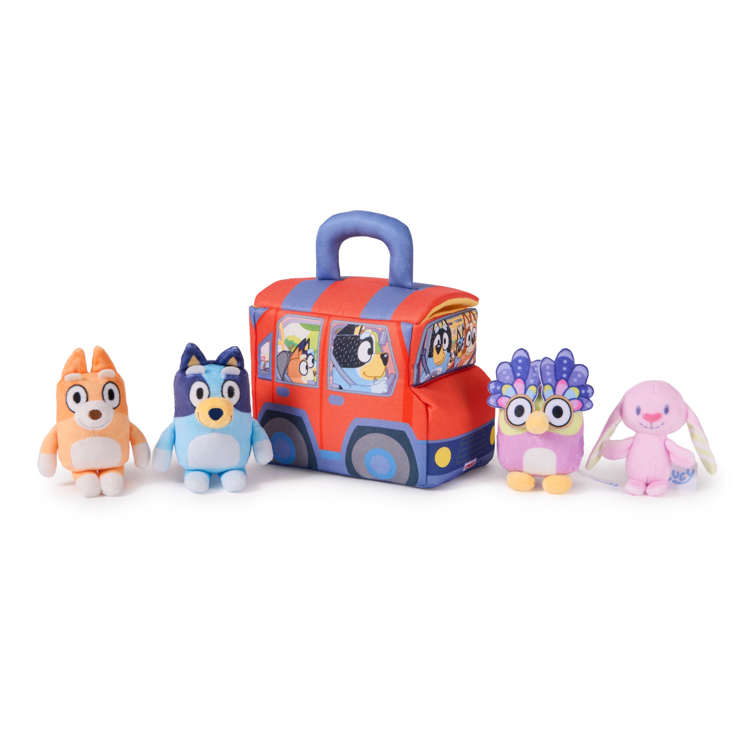 Bluey 5-Piece Playset, 7 in – Gund