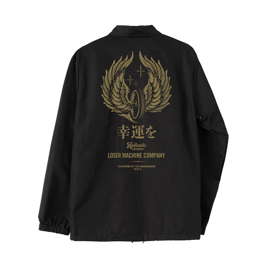 Loser Machine | Osaka Jacket Black | Windbreaker – Gunthers Supply