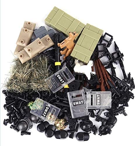 Swat Minifigures Tactical Unit Weapons Pack