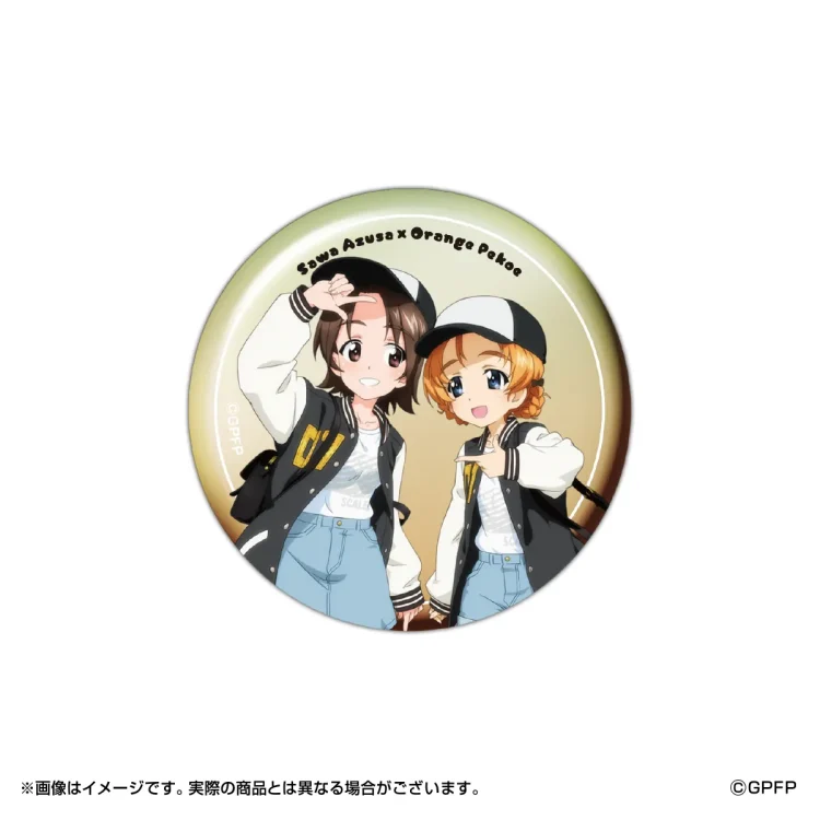 トレーディングメタリック缶バッジ(全12種)｜ガールズ＆パンツァー最終