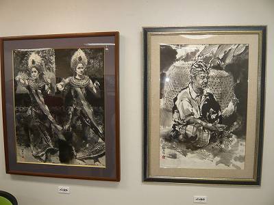 田家阿希雄＆志茂田景樹さん二人展。岡本滋夫さん達と。: 夢童さんの