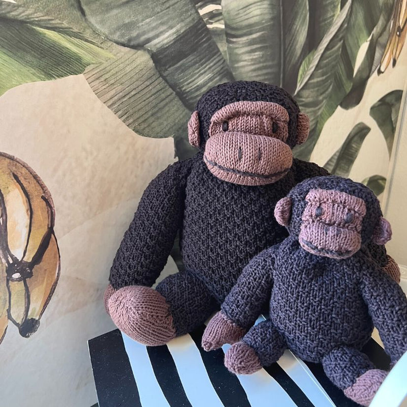 Kenana Knitters Hand Knitted Gorilla Stuffed Animal – Humble Hilo