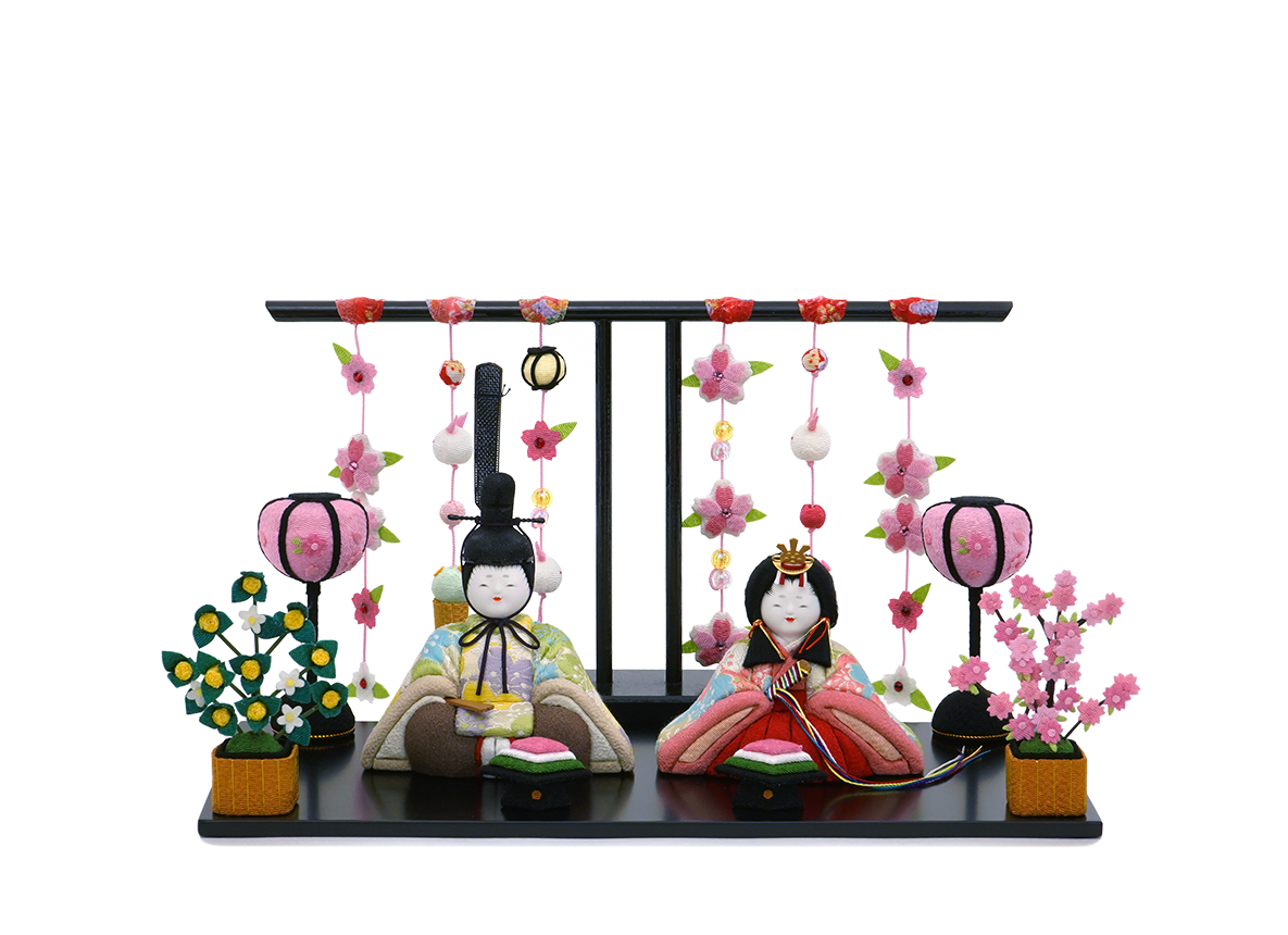 子福雛 花のれん | 五色 雛人形・五月人形の原孝洲