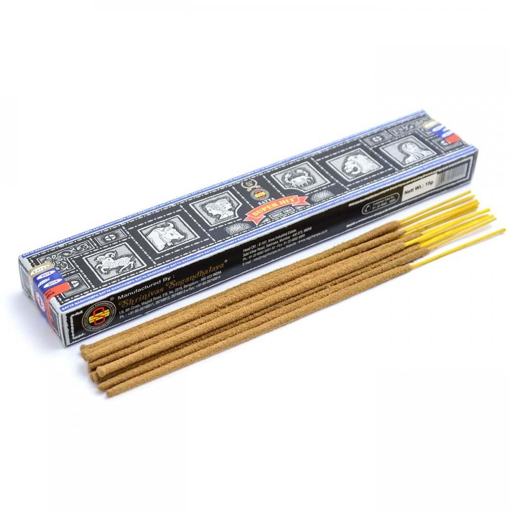 Nag Champa Super Hit Incense BLACK BOX - Mystical Aroma – Healing