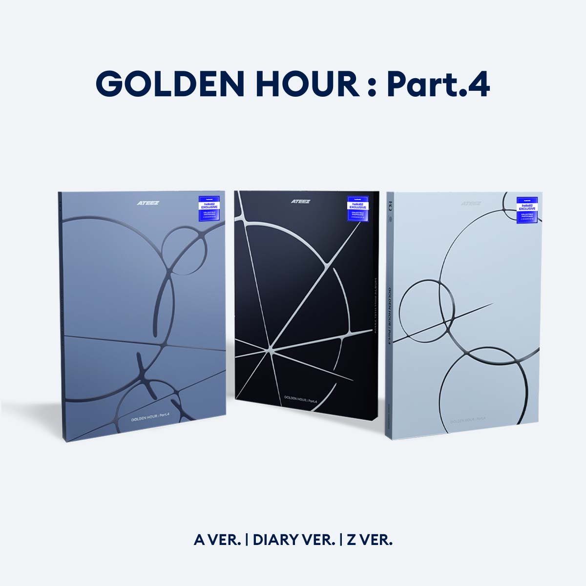 ATEEZ - GOLDEN HOUR : Part.4 - hello82 Exclusive – hello82.shop
