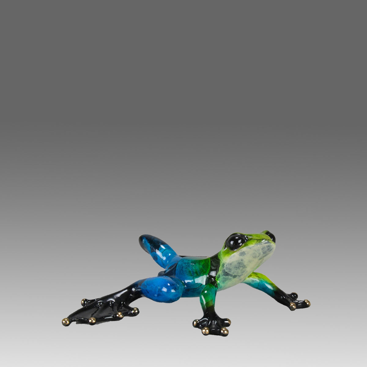 Tim Cotterill Frog Surf - Limited Edition Bronze - Hickmet Fine Arts