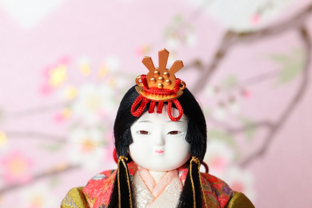 花ひいな 春彩』 小三五親王小芥子官女収納三段 | 山形県 鶴岡市の