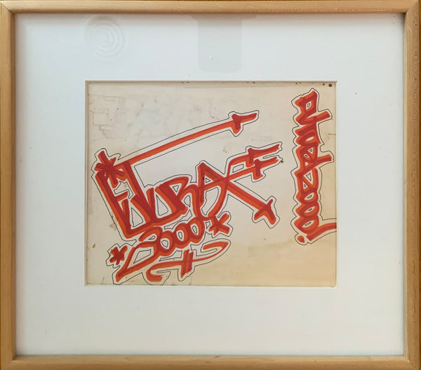 Futura / Hand-drawn Graffiti Art（直筆画）#02 Futura / Hand-drawn