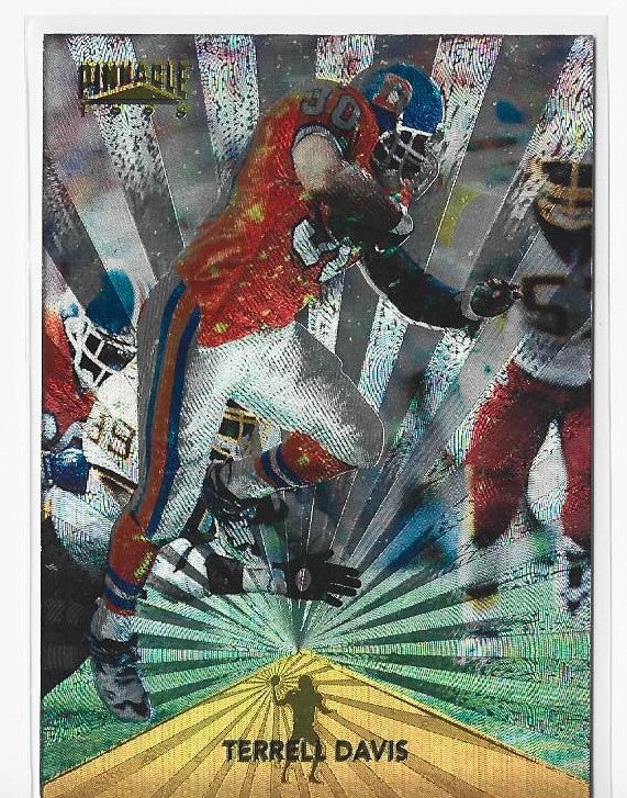 Terrell Davis 1996 Pinnacle #29 Rookie Card | Hollywood Collectibles