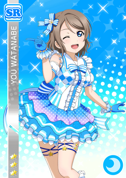 School Idol Tomodachi - Cards Album: #1044 Watanabe You SR